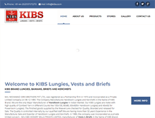 Tablet Screenshot of kibs.co.in
